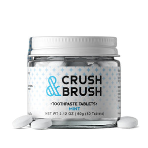 
            
                Load image into Gallery viewer, Nelson Naturals - Crush &amp;amp; Brush Toothpaste Tablets, 60g 80 Counts
            
        