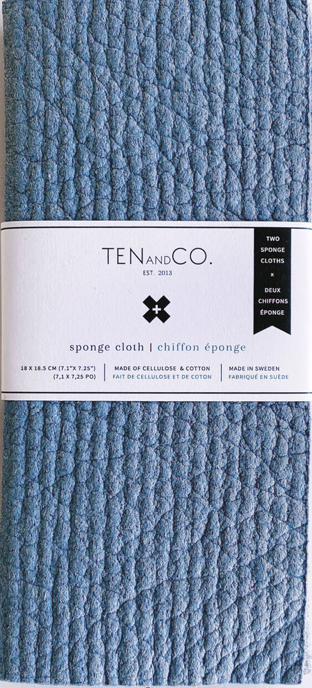Solid Sponge Cloth | 2 Pack